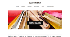 Desktop Screenshot of eaganoutlet.com